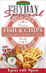 Fish & Chips Friday Deal Irish Rover