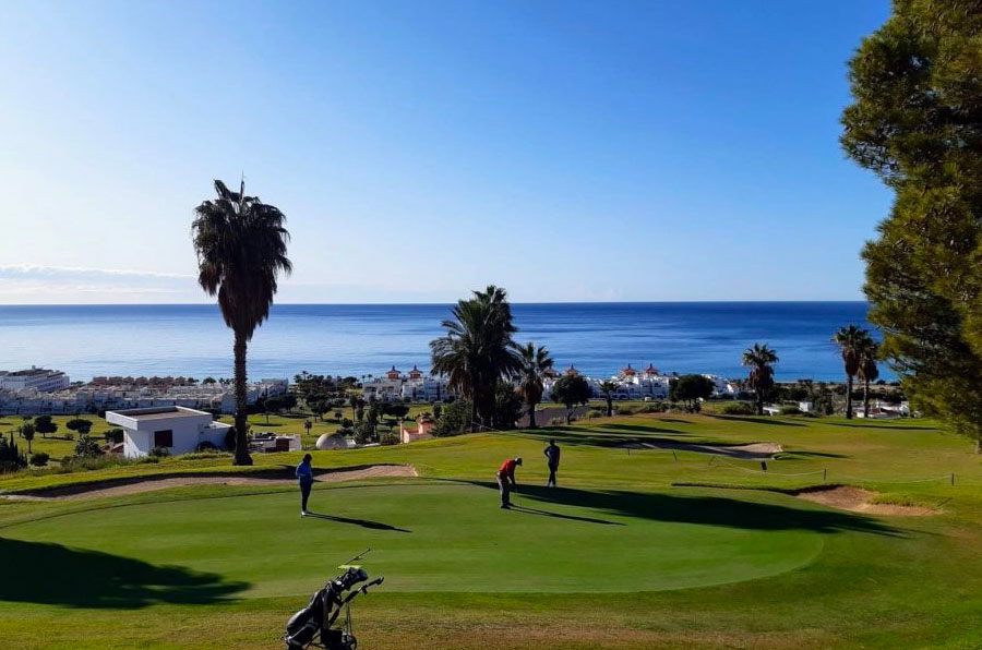 A picture of Marina Golf over looking the sea