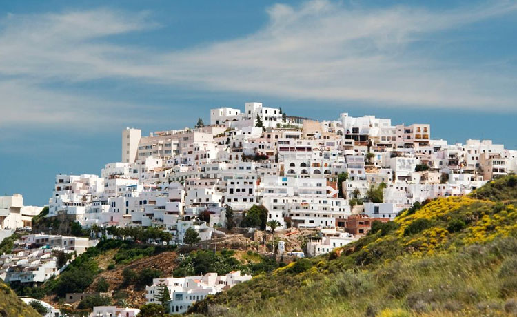 A picture of Mojácar Pueblo on a sunny day